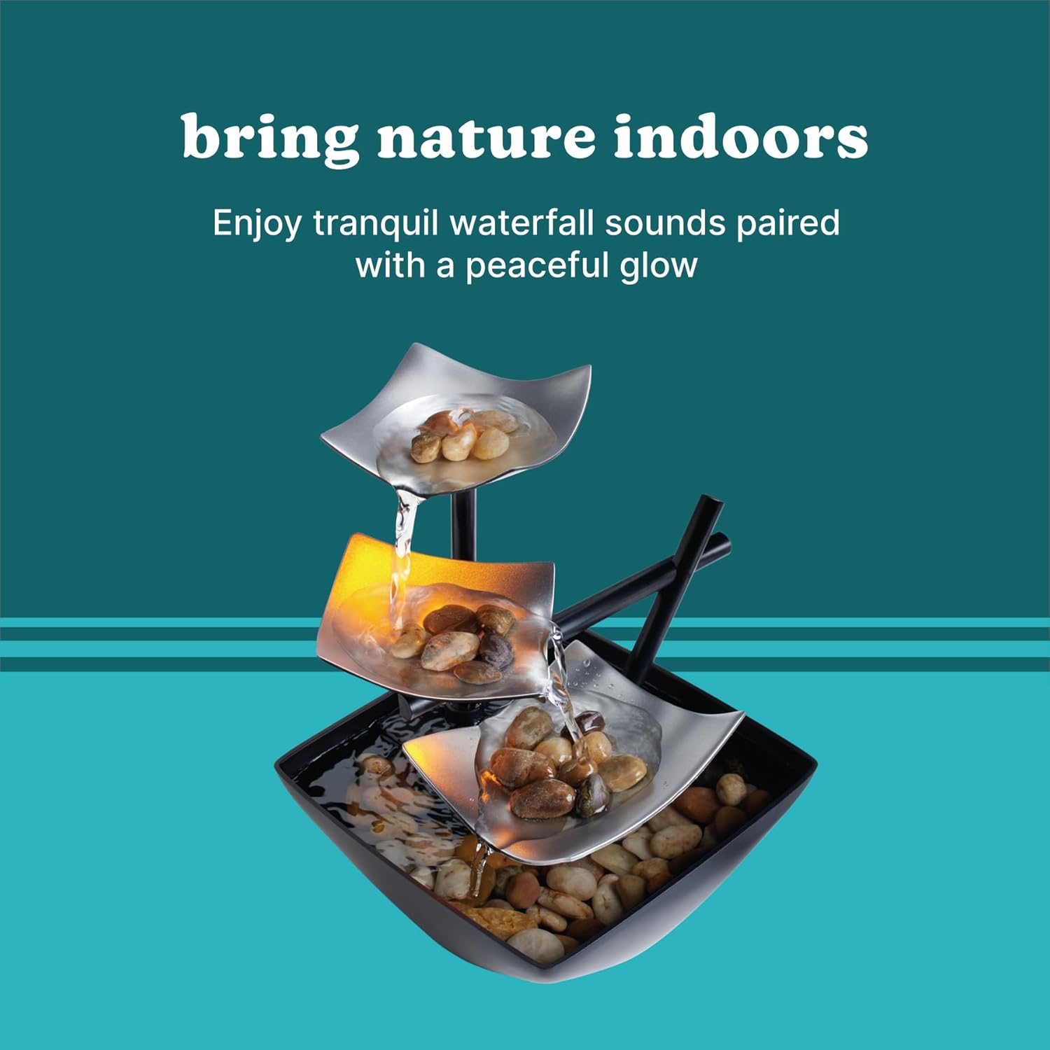 Calming Tabletop Zen Fountain