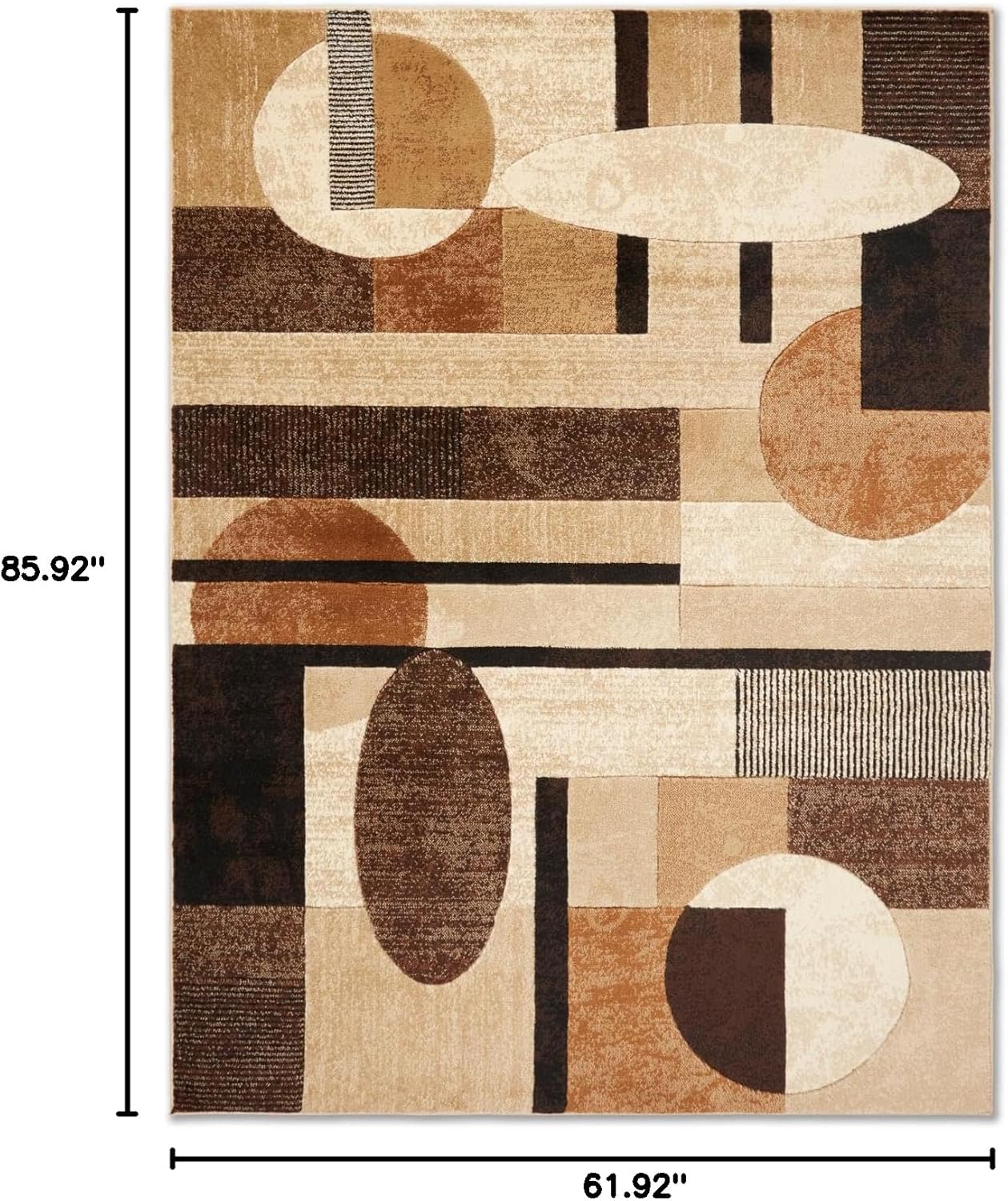 Stylish Modern Living Room Rug